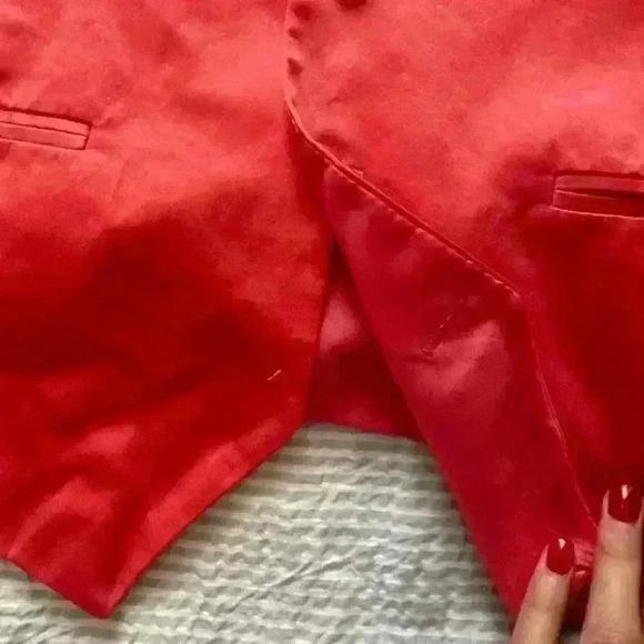 Salmon pink Alberto cardinali vest size large - Picture 4 of 5